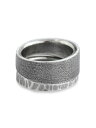 HARIM ハリム 【 EDGE RING COMBI (RING2 ARASHI / RING3 HAMMERED) [ HRR042AR HRR043HM ] 】[ 正規品 ] スターリングシルバー 指輪 槌目 テクスチャー 925 銀 ペア ギフト プレゼント ユニセックス メンズ レディース 【 送料無料 】