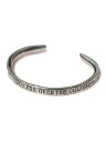 HARIM ハリム 【 HARIM concept bangle Silver (FRONT STAMPS) / [ HRA022SV ] 】[ 正規品 ] バングル ブレスレット ブレス シルバー メンズ レディース 【 送料無料 】