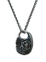 HARIM ハリム 【 Stamp Pendant スタンプペンダント / HRP001SV 】 正規品 ネックレス チャーム チョーカー シルバー チェーン プレート 本 蔵書票 銀 メンズ レディース 【 送料無料 】