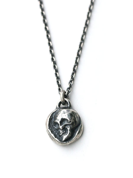 HARIM ハリム 【 Excavate Skull Necklace / [ HRP030 ] 】[ 正規品 ] ネックレス ペンダント チャーム シルバー チェーン リリー スカル ドクロ 銀 百合 メンズ レディース 【 送料無料 】