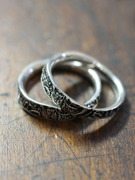 HARIM ハリム 【 Arabesqu Double Ring アラベスク ダブルリング (シルバー) / [ HRR010 SV ] 】[ 正規品 ] 指輪 メンズ レディース 【 送料無料 】(4)