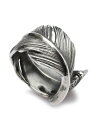 HARIM n y HARIM FEATHER RING L (OX) / [ HRR036SV ] z[ Ki ] tFU[ O w Vo[ Y fB[X y  z