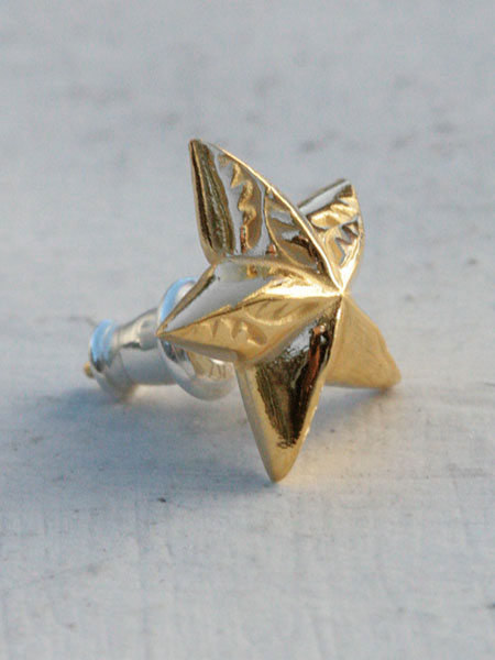 HARIM ハリム 【 Star Pierce (K18 coating) [ HRA038G ] / スター ピアス 】[ 正規品 ] 耳飾り ペア プレゼント ギフト ユニセックス メンズ レディース