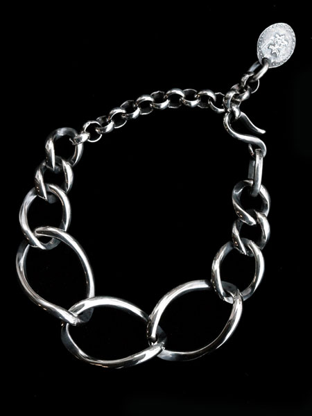 楽天アクセサリー its 12 midnightHARIM ハリム 【 Beautiful chain ALL-link SV Bracelet / [ HRA045_SV ] 】[ 正規品 ] ブレスレット ブレス シルバー メンズ レディース 【 送料無料 】