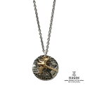 HARIM ハリム 【 arabesque sky & bird pendant アラベスク スカイ & バード ペンダント / [ HRP009SV ] 】[ 正規品 ] ネックレス チャーム チョーカー シルバー チェーン 18K ゴールド シルバー 鳥 金 唐草模様 銀 空 メンズ レディース 【 送料無料 】