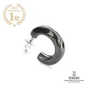 ハリム ピアス メンズ HARIM ハリム 【 Good Pierce L (Black Titanium coating) / [ HRA048TB ] 】[ 正規品 ] ピアス ブラック チタン イヤリング シルバー ペア プレゼント ギフト ユニセックス メンズ レディース 片耳 人気 ブランド おしゃれ 【 送料無料 】