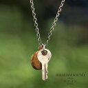 IDEALISM SOUND イデアリズムサウンド 【 Key & Charm NECKLACE [ No.14133 ] キー & チャーム ネックレス 】[ 正規品 ] ペンダント アンティークゴールド シルバー 鍵 カギ 銀 ギフト プレゼント ユニセックス メンズ レディース 【 送料無料 】