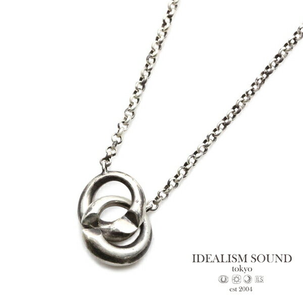IDEALISM SOUND イデアリズムサウンド 【 Double Link Necklace [ S19009 ] ダブル リンク ネックレス 】[ 正規品 ] シルバー 925 ロールチェーン ペンダント 銀 プレゼント ギフト ユニセックス メンズ レディース 人気 ブランド おしゃれ 【 送料無料 】
