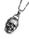 Lee Downey [_Ej[ Skull Bone Necklace / XJ {[ lbNX Vo[ hN Y fB[X y  z