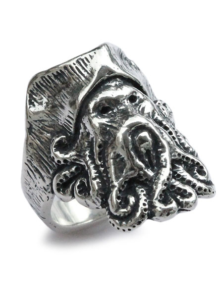 楽天アクセサリー its 12 midnightJoel Harlow ジョエルハーロウ 【 Davy Jones Ring / デイヴィ ジョーンズ リング 】[ 正規品 ] 指輪 パイレーツオブカリビアン 人気 ブランド おしゃれ ギフト プレゼント おすすめ ユニセックス メンズ レディース 【送料無料】