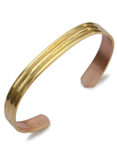 【※ポイント5倍※】SABONA LONDON（サボナ ロンドン）Classic Gold Cuff Bracelet / クラシック ゴールド カフブレスレット バングル【送料無料】