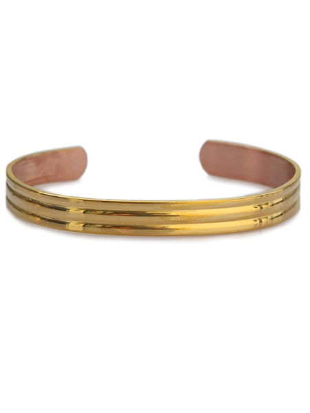 【※ポイント5倍※】SABONA LONDON（サボナ ロンドン）Classic Gold Cuff Bracelet / クラシック ゴールド カフブレスレット バングル【送料無料】