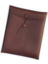 gbb custom leather / gbb カスタム レザー 【 Leather iPad Case (Chocolate) アイパッド ケース 】[ 正...