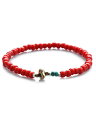 SunKu サンク 39 【 White Heart Beads Anklet ホワイトハート ビーズ アンクレット (L Beads) / [ SK-077 ...