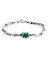 SunKu サンク 39 【 Silver × Turquoise Bracelet 3Piece Turquoise シルバー × ターコイズ ブレスレット 3ピース ターコイズ [ SK-168 ] 】[ 正規品 ] ブラス ゴールド グリーン アンティーク 真鍮 緑 銀 天然石 宝石 メンズ レディース 【 送料無料 】