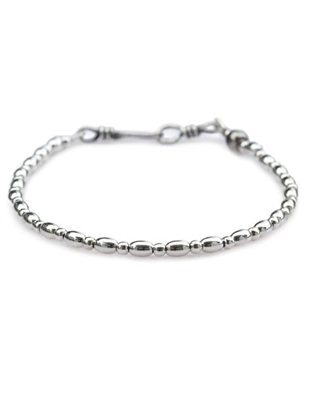 SunKu サンク 39 【 Silver Small Beads Bracelet / [ SK-120 ] 】[ 正規品 ] シルバースモールビーズブレスレット 銀 メンズ レディース 【 送料無料 】