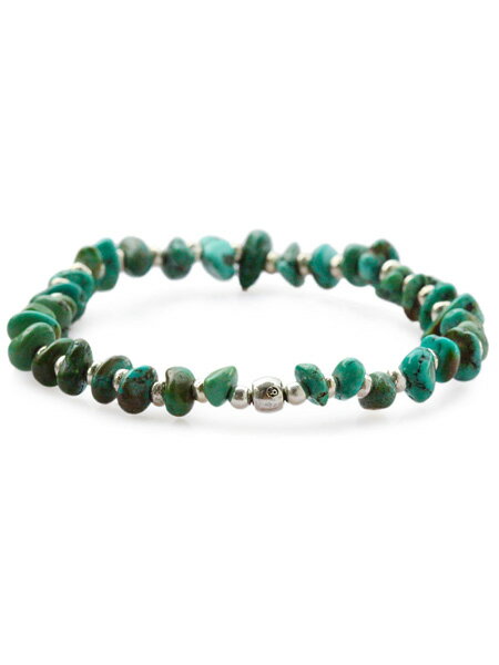 SunKu サンク 39 【 ナチュラルストーン ブレスレット ターコイズ (S) / [ SK-183-TQR ] 】[ 正規品 ] シルバー グリーン 緑 銀 天然石 宝石 メンズ レディース