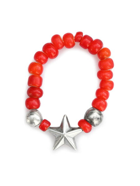 SunKu  39  STAR BEADS RING (White Heart) / [ SK-225-RED ] [  ]...