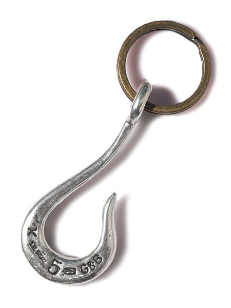樂天商城 - GILES & BROTHER ジャイルス アンド ブラザー 【 LARGE HOOK KEYRING ( Silver ) ラージフックキーリング 】[ 正規品 ] シルバー アンティークゴールド キーホルダー 鍵 ブラス 真鍮 金 銀 925 メンズ レディース 人気 ブランド おしゃれ【 送料無料 】