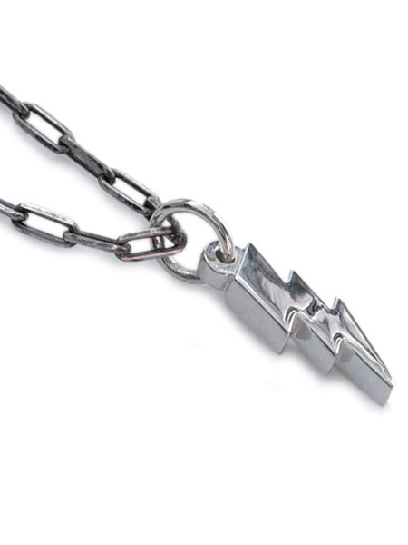 Flash Point フラッシュポイント 【 JIM JARMUSCH LIGHTNING BOLT NECKLACE 】 ジムジャームッシュ ライトニングボルト ネックレス ペンダント サンダー 稲妻 チェーン シルバー 銀 925 映画監督 ユニセックス メンズ レディース 【 送料無料 】の商品画像 3
