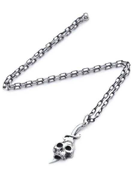Flash Point フラッシュポイント 【 SKULL DAGGER NECKLACE スカルダガーネックレス 】 ペンダント チェーン ドクロ ナイフ 骸骨 剣 シルバー 銀 925 長さ調節可能 ユニセックス メンズ レディース 【 送料無料 】の商品画像 3