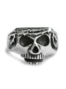 Flash Point フラッシュポイント 【 CHRIST JIMSKULL RING キリスト ジムスカルリング 】 正規品 指輪 ドクロ 骸骨 シルバー 銀 925 茨 イバラ ユニセックス メンズ レディース 人気 ブランド おしゃれ 【 送料無料 】