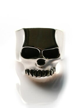 【※ポイント5倍※】Flash Point(フラッシュポイント)フラットスカルリング flat skull ring / 指輪 ドクロ 骸骨 シルバー 銀 925 ジムスカル ユニセックス メンズ レディース【送料無料】