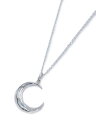 Garden of Eden ガーデン オブ エデン 【 Native Crescent Moon Necklace [ ED-15FL-NK03 ] ネイティブ クレセントムーン ネックレス 】[ 正規品 ] ペンダント シルバー イーグル 三日月 銀 ペア プレゼント メンズ レディース 人気 【 送料無料 】