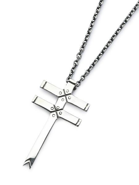 樂天商城 - Garden of Eden ガーデン オブ エデン 【 Native W Cross Necklace [ ED-TS16-NK11 ] ネイティブ ダブルクロス ネックレス 】[ 正規品 ] ペンダント シルバー イーグル オーバルチェーン 十字架 銀 小豆 鳥 ユニセックス メンズ レディース 【 送料無料 】