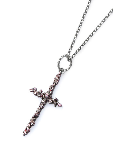 Garden of Eden ガーデン オブ エデン 【 CROSS NECKLACE (RED) [ 20-D131G429.red ] クロスネックレス..