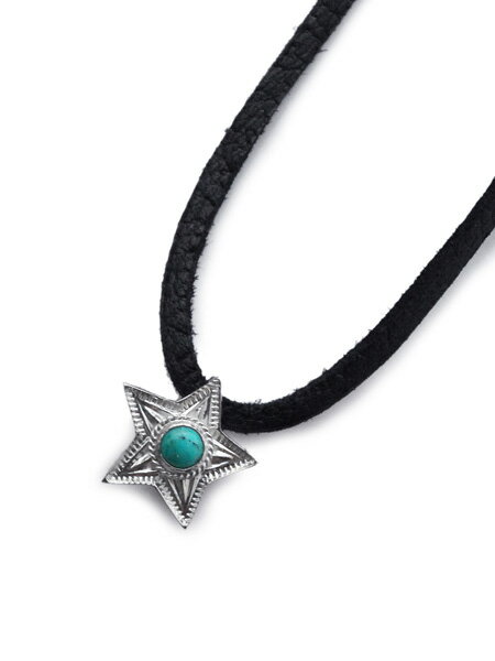 樂天商城 - Garden of Eden ガーデン オブ エデン 【 ターコイズ スター ネックレス [ ED-GM16-NK01 ] 】[ 正規品 ] ペンダント シルバー レザーコード グリーン タイニー トルコ石 星 天然石 ストーン 銀 革 緑 925 ユニセックス メンズ レディース 人気 おしゃれ