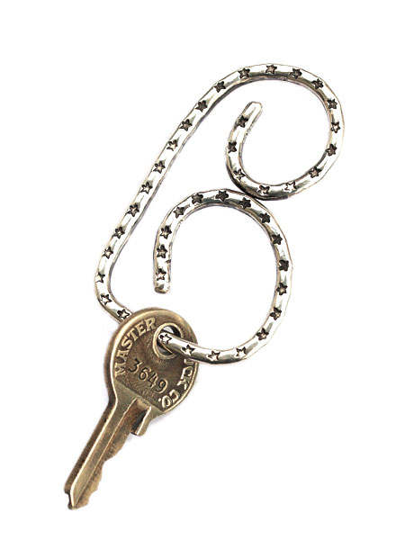 樂天商城 - BELIEVEINMIRACLE ビリーブインミラクル 【 STAR KEYRING スター キーリング 】[ 正規品 ] キーホルダー ヴィンテージキー スターリングシルバー アルファベット 星 鍵 銀 ハンドメイド ペア プレゼント ユニセックス メンズ レディース 【 送料無料 】