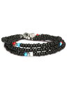 BELIEVEINMIRACLE ビリーブインミラクル 【 GLASS BZ LONG NC (BLACK) ガラスビーズ ロングネックレス ブラック 】[ 正...