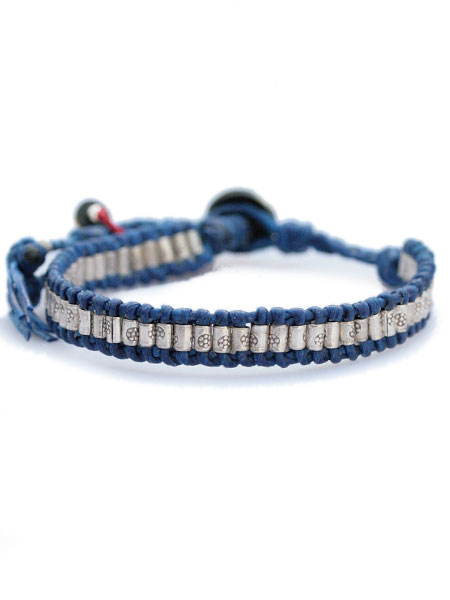 ON THE SUNNY SIDE OF THE STREET オン ザ サニー サイド オブ ザ ストリート 【 シルバービーズ シングルブレスレット ( ブ...