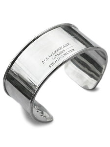 ACE by morizane エースバイモリザネ 【 wrist bangle [ AG921001 ] / リストバングル 】[ 正規品 ] カフブレスレット ワイド 幅広 スター シルバー 星 銀 腕輪 925 シンプル ペア ギフト プレゼント ユニセックス メンズ レディース 人気 ブランド 【 送料無料 】