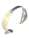 B.M.T. BLIND MAN TOGS ブラインドマントグス 【 KNIFE BANGLE INRAY ナイフ バングル インレイ 】[ 正規品 ] カフブレスレット カトラリー アンティーク 1点物 シルバー ペア ギフト プレゼント ユニセックス メンズ レディース 【 送料無料 】