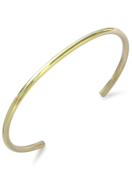 UNKNOWN. アンノウン 【 U215 " NORM " 3mm BANGLE / BRASS 】[ 正規品 ] バングル ブラスゴールド ブレスレット ノーム ナロー シンプル 細身 金 真鍮 ペア ギフト プレゼント ユニセックス メンズ レディース 人気 ブランド おしゃれ