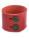 Ark silver accessories アークシルバーアクセサリーズ 【 lily button double bracelet red / リリー ボタ...