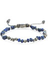 M.Cohen エムコーエン 【 TEMPLAR JOINTED MINI GEMSTONE BRACELET WITH STERLING ACCENTS B-103553-BLUE LAPIS 】[ 正規品 ] ブレスレット ラピスラズリ 人気 ブランド おしゃれ ラッピング 記念日 ギフト プレゼント 贈り物 おすすめ 【 送料無料 】