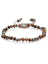 M.Cohen エムコーエン 【 TEMPLAR JOINTED MINI GEMSTONE BRACELET WITH STERLING ACCENTS B-103553-TIGER EYE 】[ 正規品 ] ブレスレット タイガーアイ 人気 ブランド おしゃれ ラッピング 記念日 ギフト プレゼント 贈り物 おすすめ 【 送料無料 】