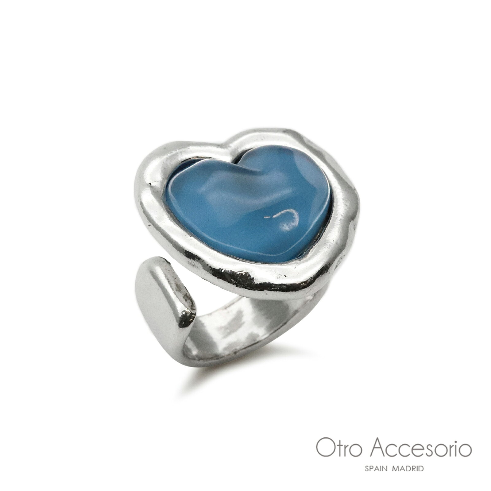 Otro Accesorio オトロ アクセソリオ 【 Blue Heart Ring ハート リング ( ブルー ) 】[ 正規品 ] 指輪..