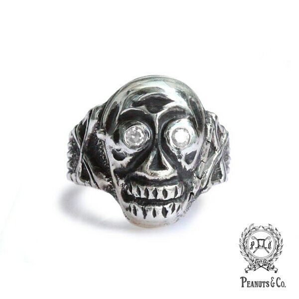 PEANUTS&CO. ピーナッツカンパニー 【 Skull Poison Ring 