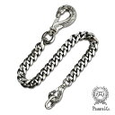 PEANUTS&CO. ピーナッツカンパニー 【 Horse Wallet Chain -Horse × Horse- ( Silver ) ホース ウォレットチェーン ホース × ホース シルバー 】[ 正規品 ] シルバーチェーン クラシック シュー 馬蹄 銀 動物 メンズ レディース 【 送料無料 】