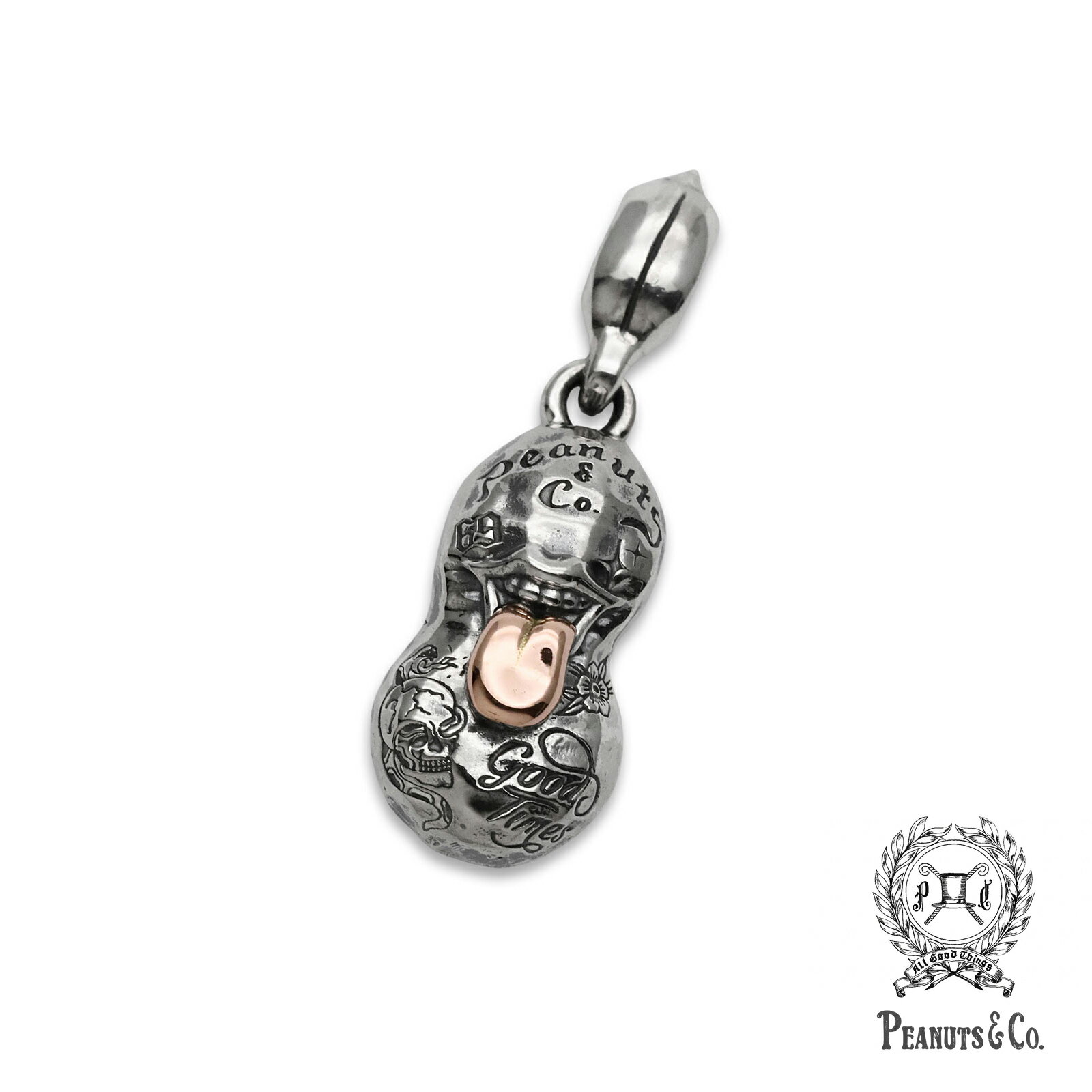 PEANUTS&CO. ԡʥåĥѥˡ  BERO TATTOO PEANUTS Silver  K10 Pink Gold S Size ٥ ...