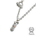PEANUTS&CO. ピーナッツカンパニー 【 M BUNNY silver x k10PG + chain all silver / ミディアム バニー ピ...