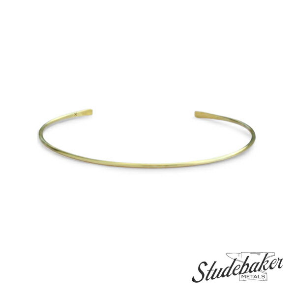 STUDEBAKER METALS スチュードベーカーメタル 【 Champion Choker 12inch チャンピオンチョーカー 】[ 正規品 ] ネックレス カフ エレガント フォーマル つや消し ギフト プレゼント レディース 人気 ブランド おしゃれ ラッピング 【 送料無料 】