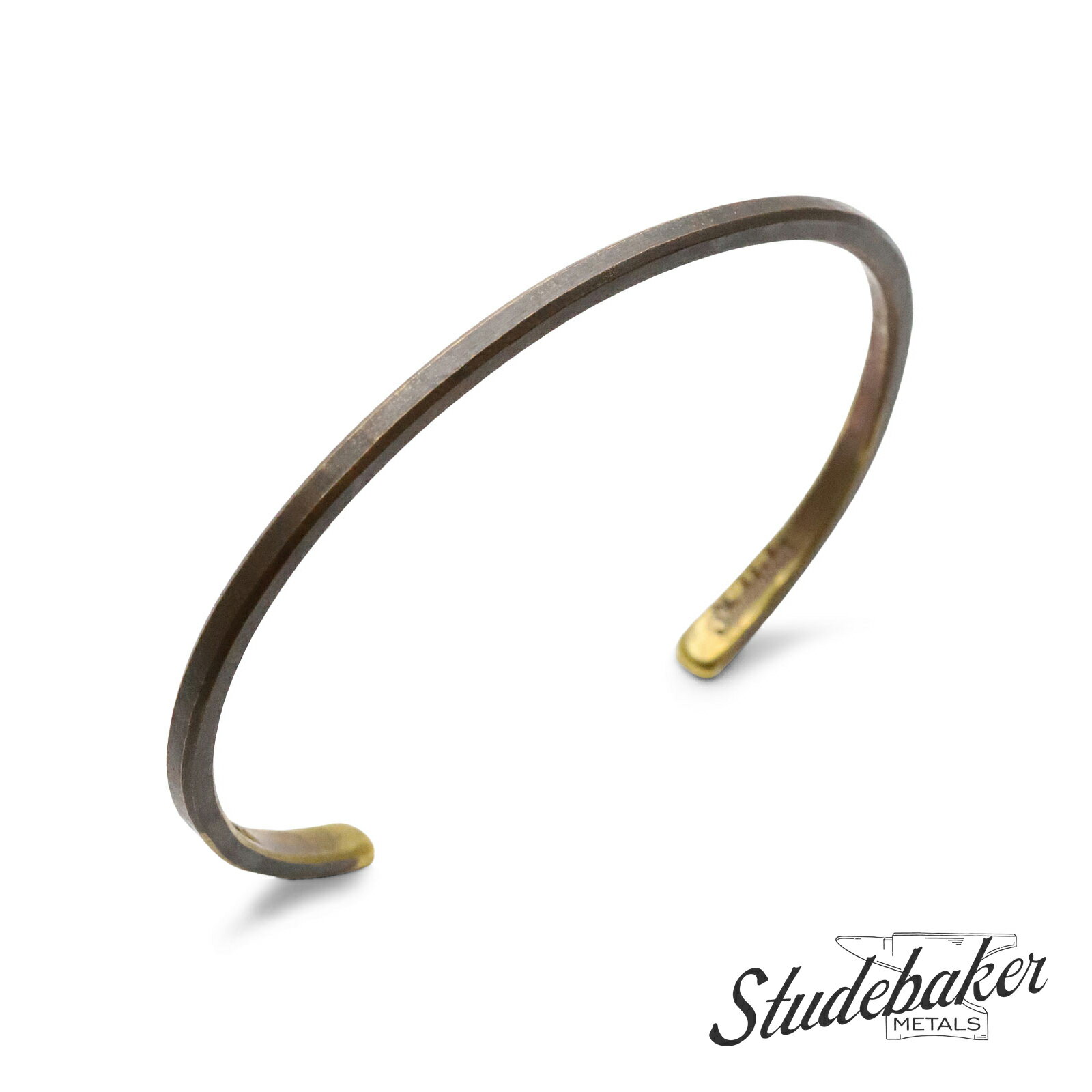 STUDEBAKER METALS スチュードベーカーメタル 【 Fineline CLASSIC CUFF ( American Brass / Work Pati..