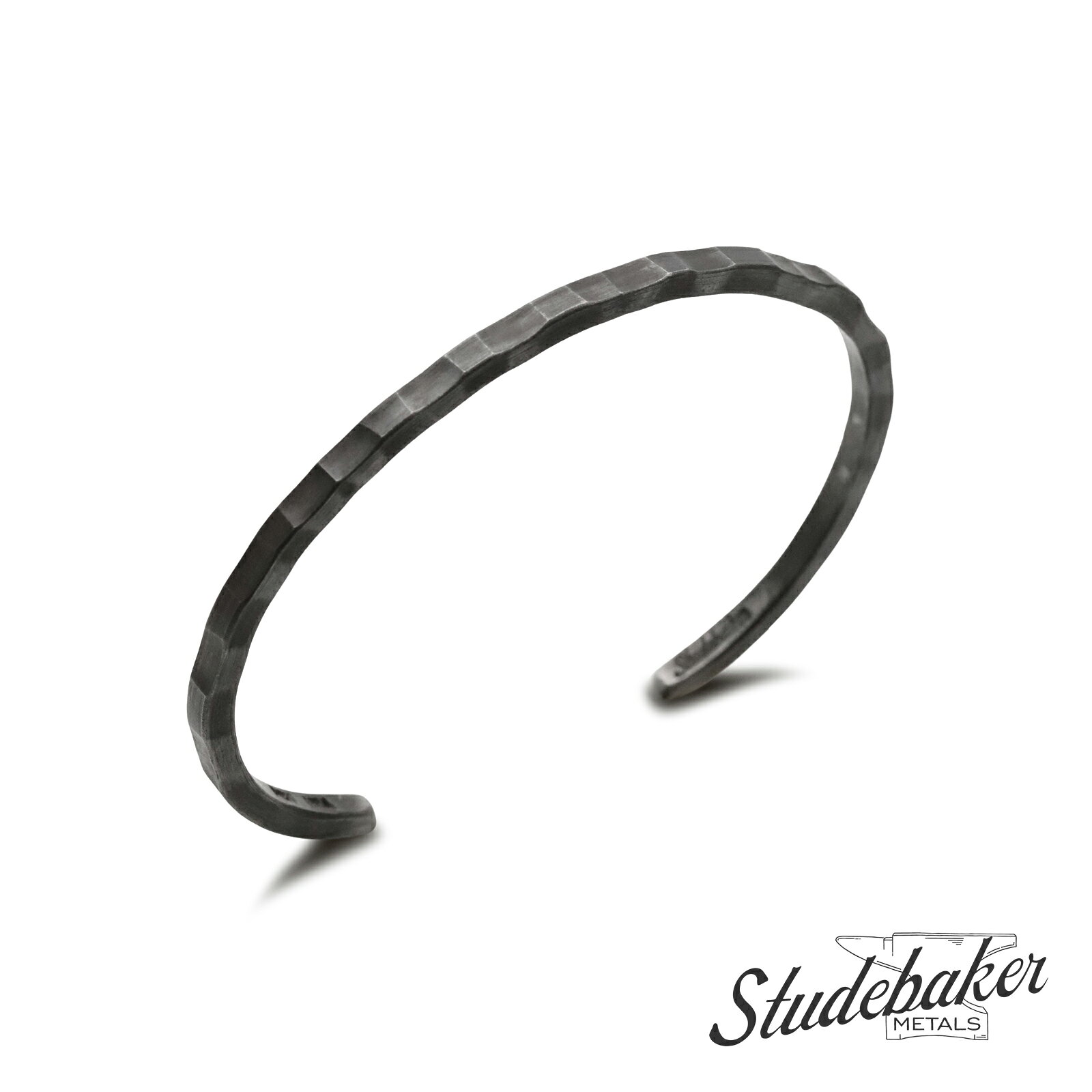 スチュードベーカーメタル STUDEBAKER METALS 【 Ludlum Cuff ( Work Patina ) ラドラム カフ バングル 】[ 正規品 ] 細身 ブレスレット ステンレス シンプル ユニセックス メンズ レディース プレゼント ギフト 人気 ブランド おしゃれ 【 送料無料 】