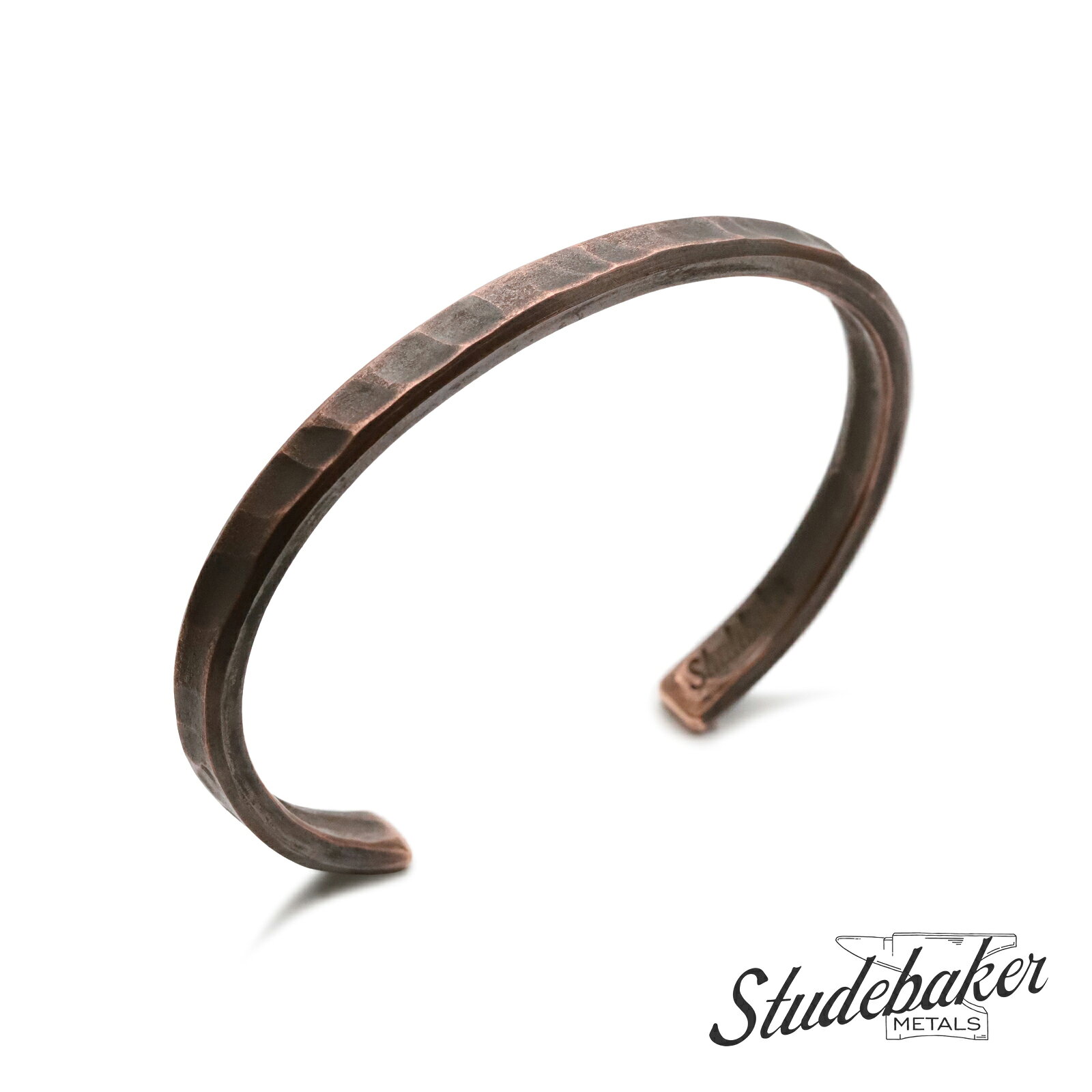 STUDEBAKER METALS スチュードベーカーメタル 【 Trench Cuff ( Copper / Work Patina ) カフ バングル 】[ 正規品 ] ブレスレット カッパー 銅 コッパー メンズ レディース 人気 海外 ブランド おしゃれ シンプル 【 送料無料 】