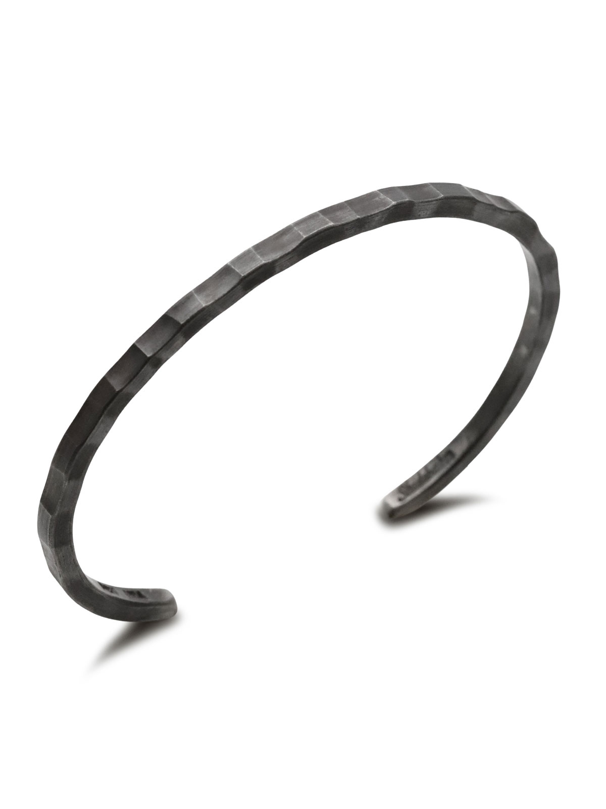 アクセサリー its 12 midnightのスチュードベーカーメタル STUDEBAKER METALS 【 Ludlum Cuff ( Work Patina ) ラドラム カフ バングル 】[ 正規品 ] 細身 ブレスレット ステンレス シンプル ユニセックス メンズ レディース プレゼント ギフト 人気 ブランド おしゃれ 【 送料無料 】｜アングル2